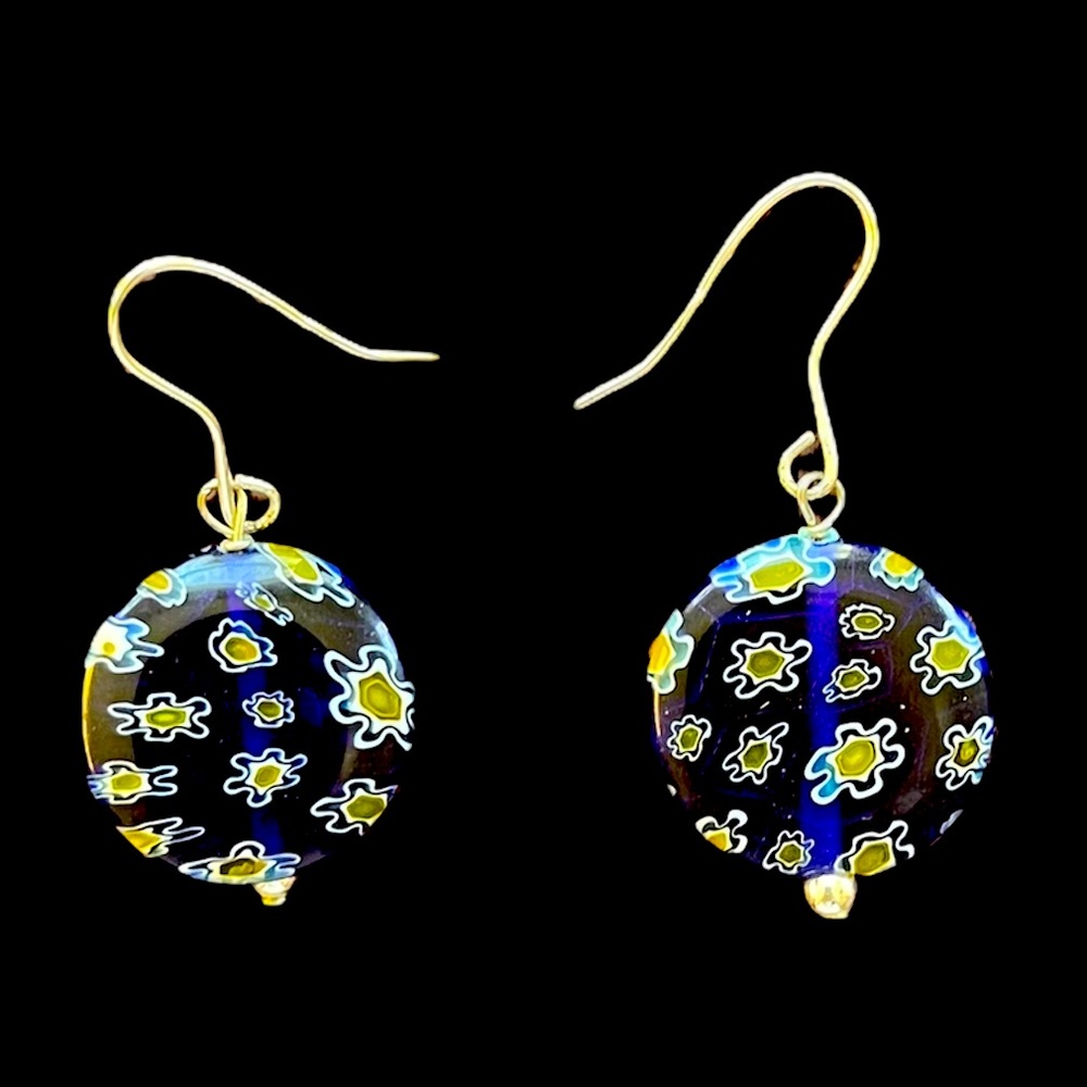 Blue earrings - NWOT
